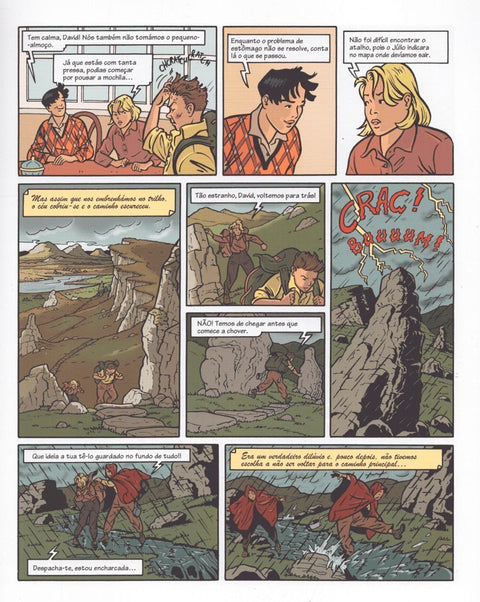 Os Cinco no Lago Negro Vol. 07 (ed. portuguesa, capa dura)