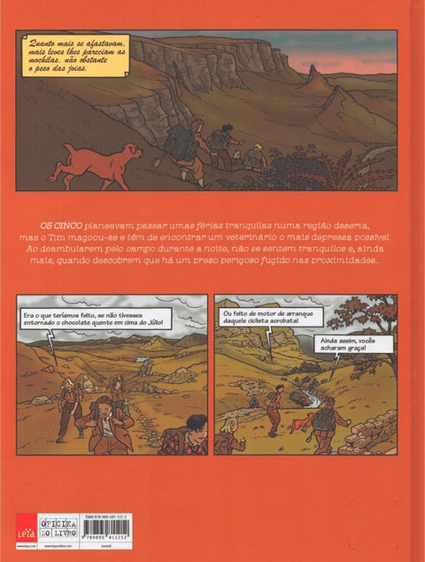 Os Cinco no Lago Negro Vol. 07 (ed. portuguesa, capa dura)