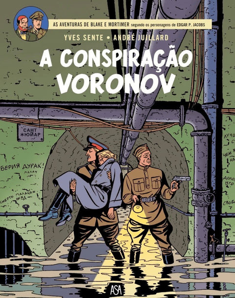 Blake e Mortimer Vol. 14 - A Conspiração Voronov (Ed.Portuguesa, capa dura)
