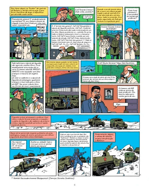 Blake e Mortimer Vol. 14 - A Conspiração Voronov (Ed.Portuguesa, capa dura)