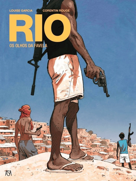 Rio Livro 02 - Os Olhos da Favela (Ed.Portuguesa, capa dura)