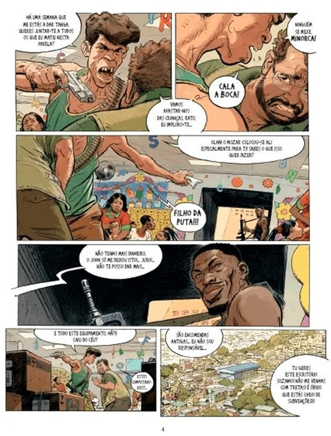 Rio Livro 02 - Os Olhos da Favela (Ed.Portuguesa, capa dura)