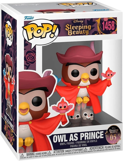 Funko POP Disney - Sleeping Beauty 65th Anniversary - Owl as Prince