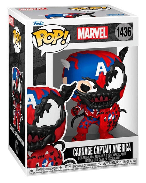 PREORDER! Funko POP Marvel - Carnageized - Captain America