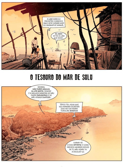 Tango Vol.08 - O Tesouro do Mar de Sulu  (Ed. port. capa dura)
