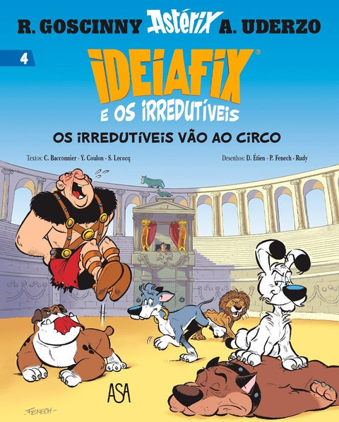 Ideiafix e os Irredutíveis 04 - Os Irredutíveis vão ao Circo (Ed.Portuguesa)