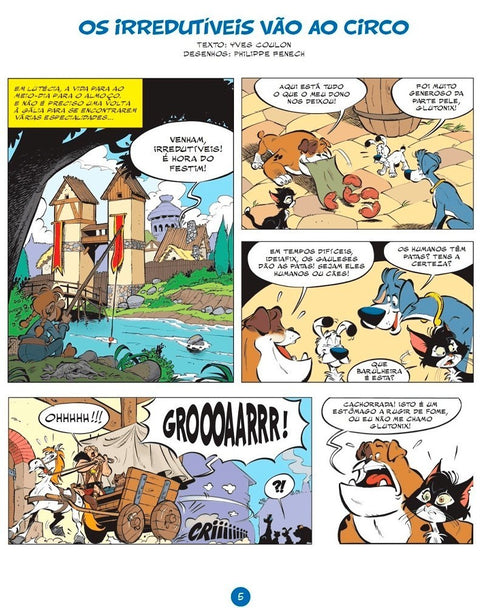 Ideiafix e os Irredutíveis 04 - Os Irredutíveis vão ao Circo (Ed.Portuguesa)