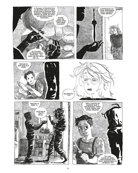 O Punhal (Nuno Duarte e vários artistas), Ed. Capa Dura