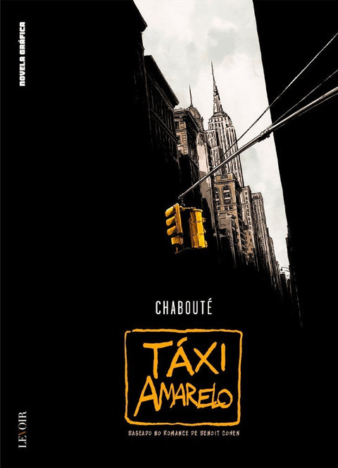 Táxi Amarelo, de Chabouté (Ed.Portuguesa, capa dura)