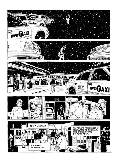 Táxi Amarelo, de Chabouté (Ed.Portuguesa, capa dura)