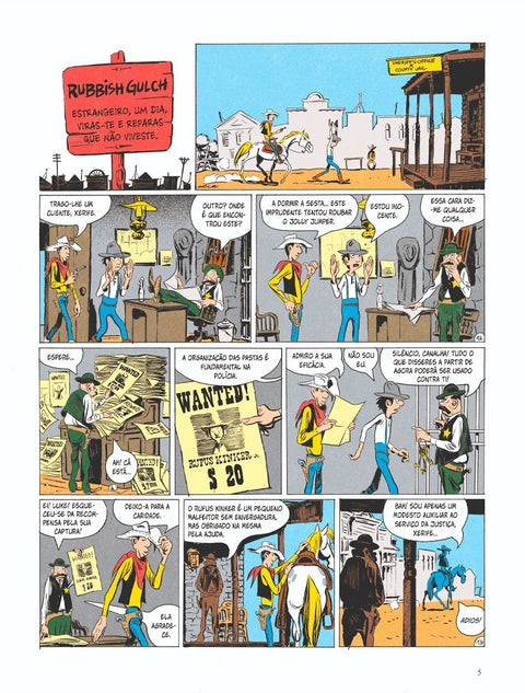Lucky Luke: Os Indomados, de Blutch (Ed.Portuguesa, capa dura)