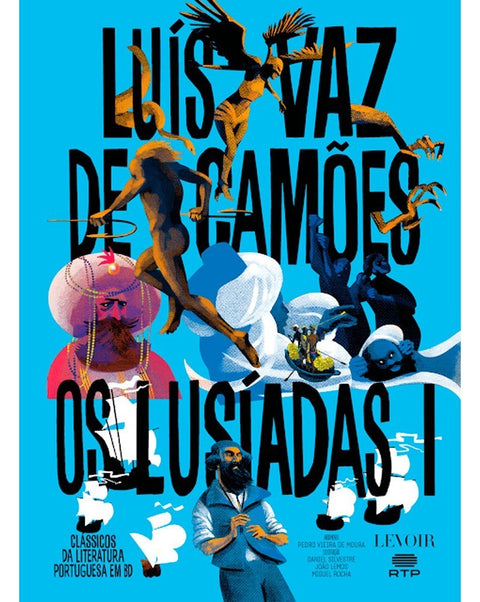 Os Lusíadas 1, de Luís Vaz de Camões (Ed. portuguesa, capa dura)
