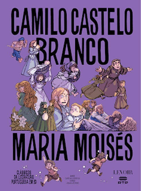 Maria Moisés, de Camilo Castelo Branco (Ed. portuguesa, capa dura)