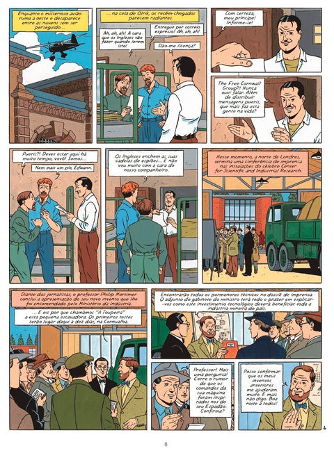 Blake e Mortimer - Assinado: "Olrik" (ed. portuguesa, capa dura)