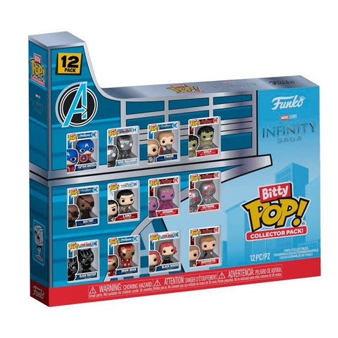 Funko Bitty POP - Marvel - Pack Infinity Saga (12 Figures)