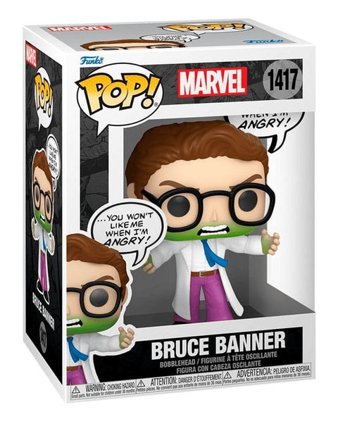 PREORDER! Funko POP Marvel - Marvel Comics - Bruce Banner (Don't Make Me Angry)
