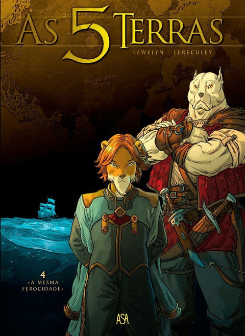 As 5 Terras - A Mesma Ferocidade Vol.04 (Ed. Portuguesa, Capa Dura)