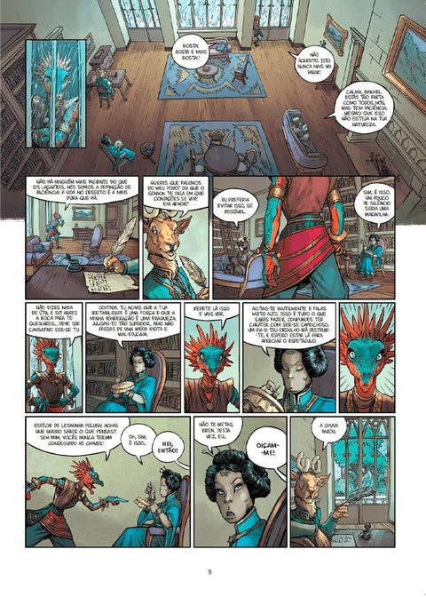 As 5 Terras - A Mesma Ferocidade Vol.04 (Ed. Portuguesa, Capa Dura)