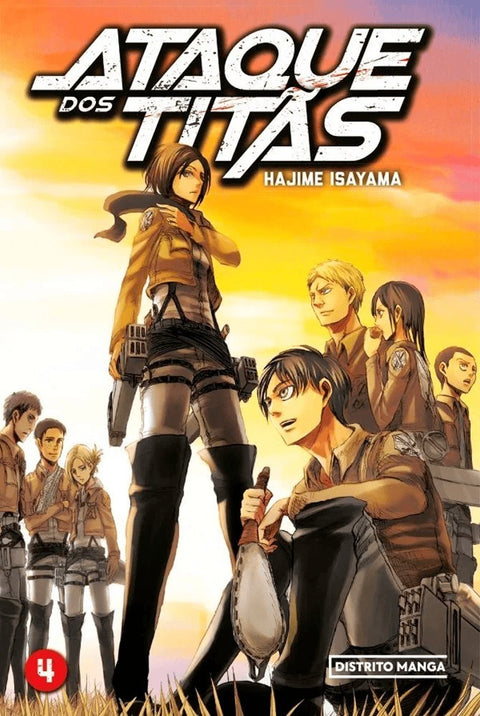Ataque dos Titãs - Livro 04 (Ed. Portuguesa)