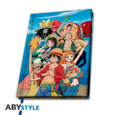 One Piece Notebook (A5) - Straw Hat Crew