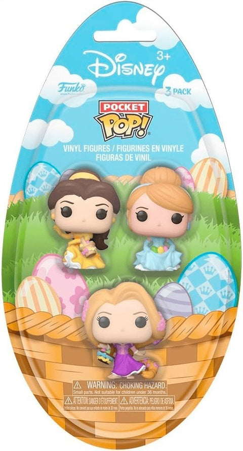 Funko Pocket POP - Disney - Pack Easter Egg Princess 4 cm