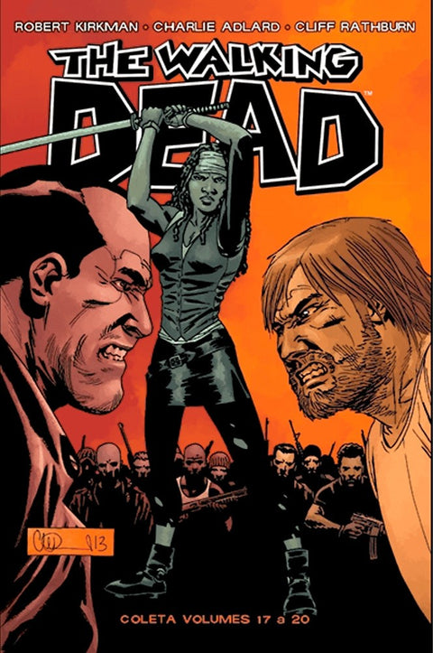 The Walking Dead Coletânea Vol.05 (17 a 20) (Ed. Portuguesa)