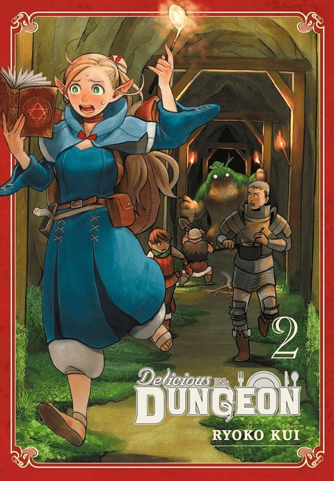 Delicious in Dungeon Vol.02, de Ryoko Kui (Ed. em inglês)