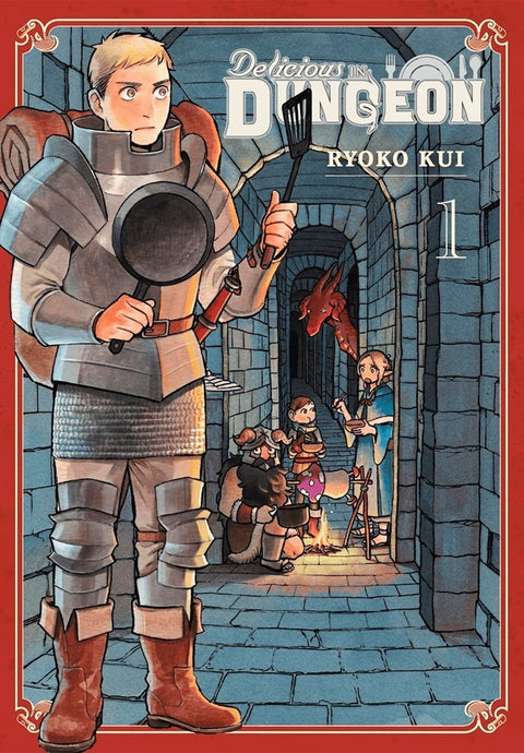 Delicious in Dungeon Vol.01, de Ryoko Kui (Ed. em inglês)