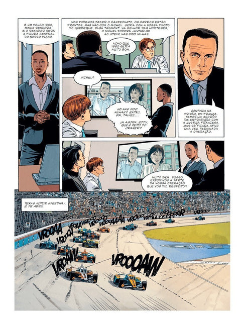 Michel Vaillant Volume 13: Redenção (Ed.Portuguesa, capa dura)