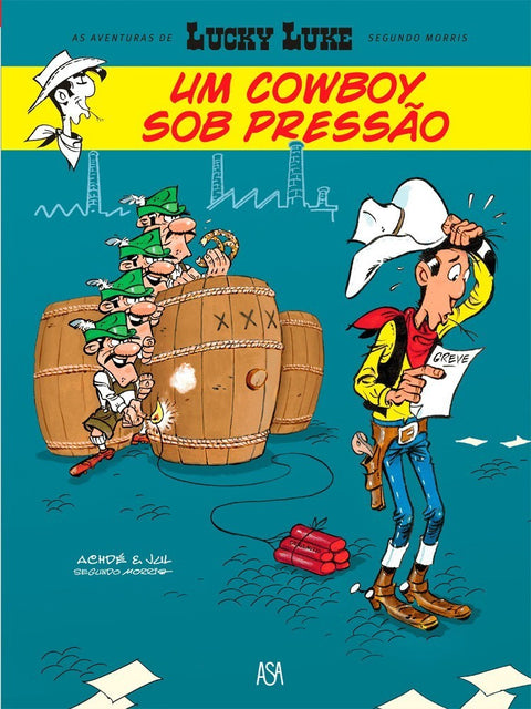 Lucky Luke - Um Cowboy Sob Pressão (Ed.Portuguesa, capa dura)