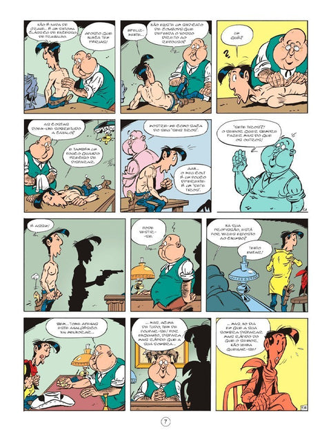 Lucky Luke - Um Cowboy Sob Pressão (Ed.Portuguesa, capa dura)