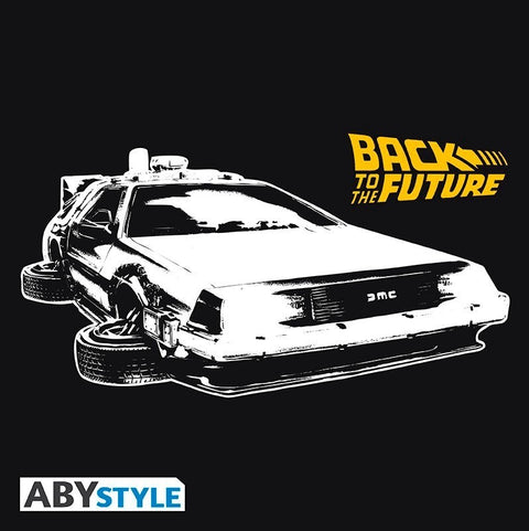 Back to the Future - Hoodie without Zip - DeLorean (Tamanho L)