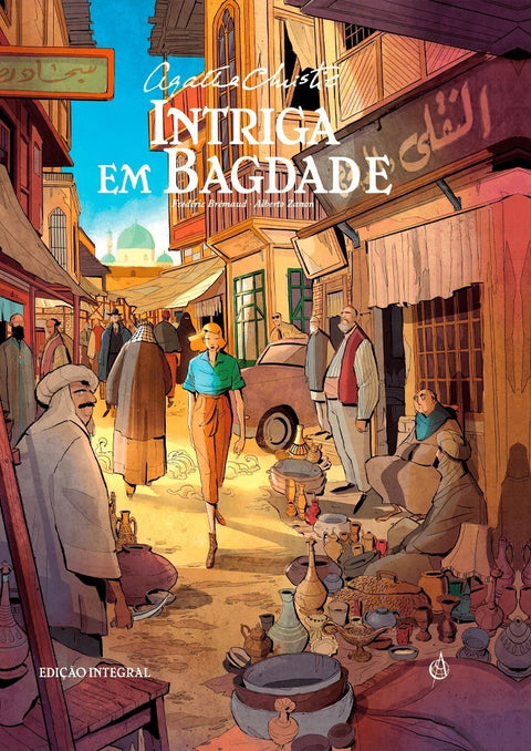 Agatha Christie: Intriga em Bagdad (ed. portuguesa, capa dura)