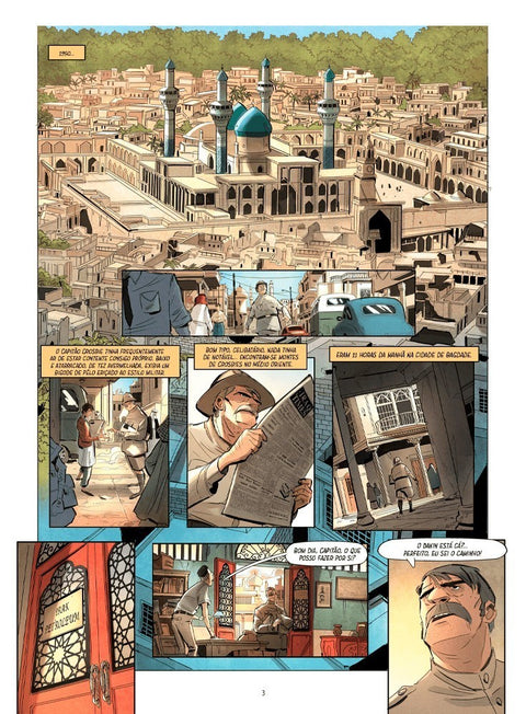 Agatha Christie: Intriga em Bagdad (ed. portuguesa, capa dura)