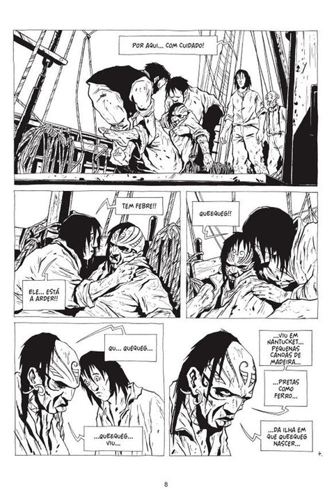 Moby Dick Vol. 02, de Chabouté (Ed. Portuguesa, Capa Dura)