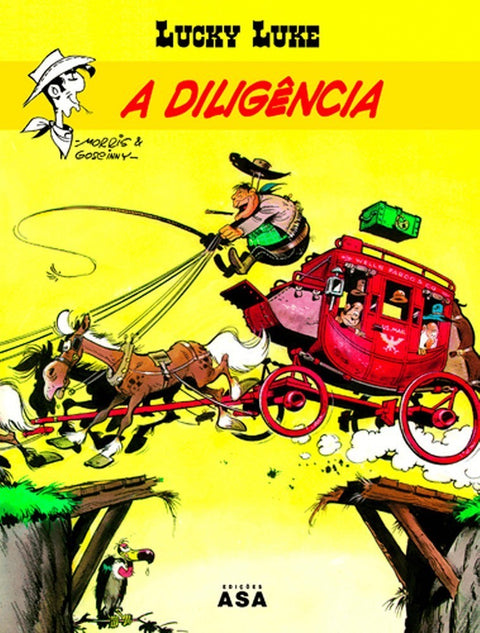 Lucky Luke - A Diligência (Ed.Portuguesa, capa dura)
