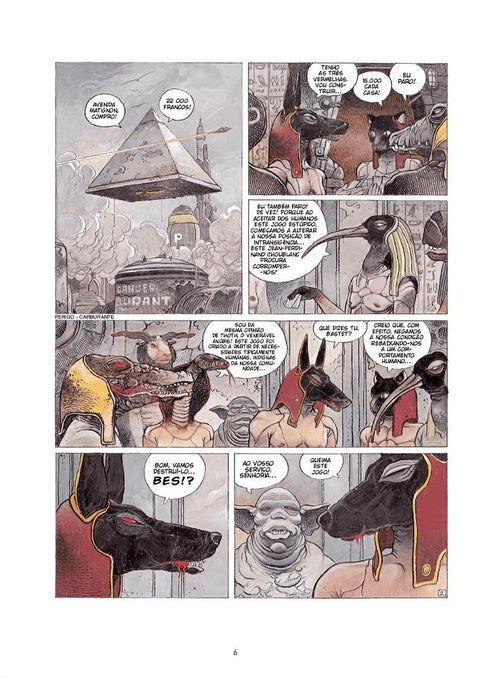 Trilogia Nikopol, de Enki Bilal (Ed. Portuguesa, Capa Dura)