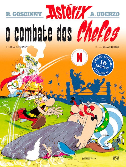 Astérix: O Combate dos Chefes - Edição Especial (Ed.Portuguesa, capa dura)