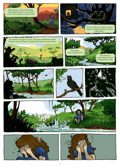 Menina e Moça, de Bernardim Ribeiro (Ed. portuguesa, capa dura)