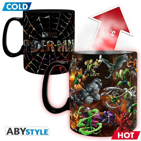 Caneca Heat Change Marvel Comics - Spider-Man Multiverse