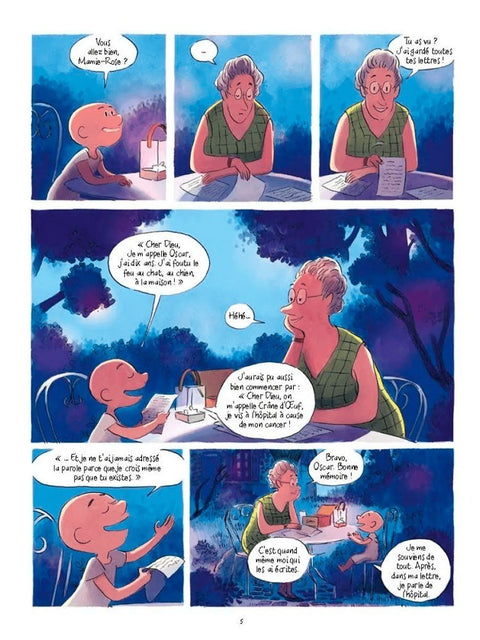 Oscar et La Dame Rose (Ed. Francesa)