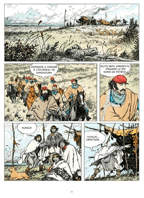 El Gaúcho - Obras de Hugo Pratt com Milo Manara (Edição Capa Dura)