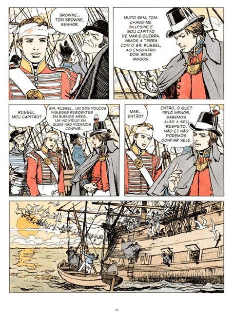 El Gaúcho - Obras de Hugo Pratt com Milo Manara (Edição Capa Dura)