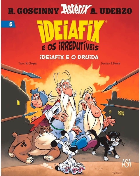 Ideiafix e os Irredutíveis 05 - Ideiafix e o Druida (Ed.Portuguesa)