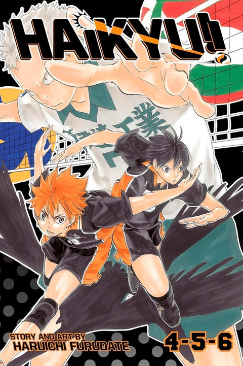 Haikyu!! Omnibus Vol 02 (4-5-6) (Ed. em Inglês)