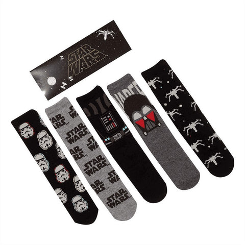 Star Wars Socks 5-Pack Dark Side (L-XL)