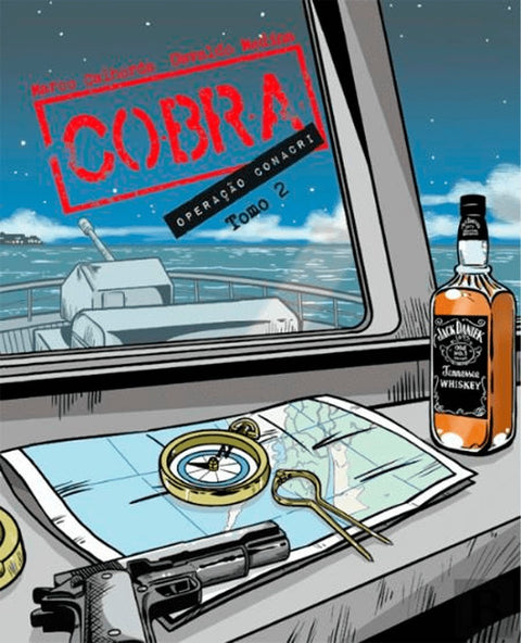 Cobra, Operação Conacri Tomo 2, de Marco Calhorda e Zoran Jovicic (Ed. Portuguesa, Capa Dura)