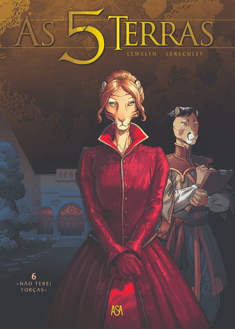 As 5 Terras - Não Terei Forças Vol.06 (Ed. Portuguesa, Capa Dura)