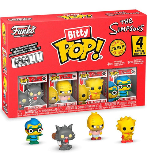 Funko Bitty POP - The Simpsons - 4-Pack Series 4 (2cm)