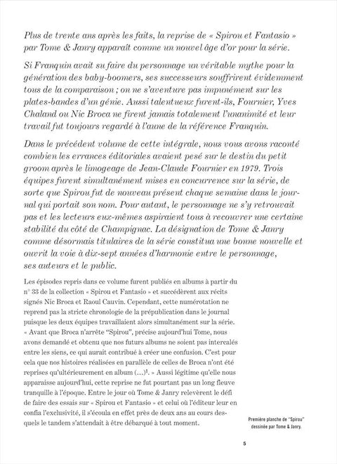 Spirou et Fantasio - L'intégrale Tome 13 (Ed. Francesa)